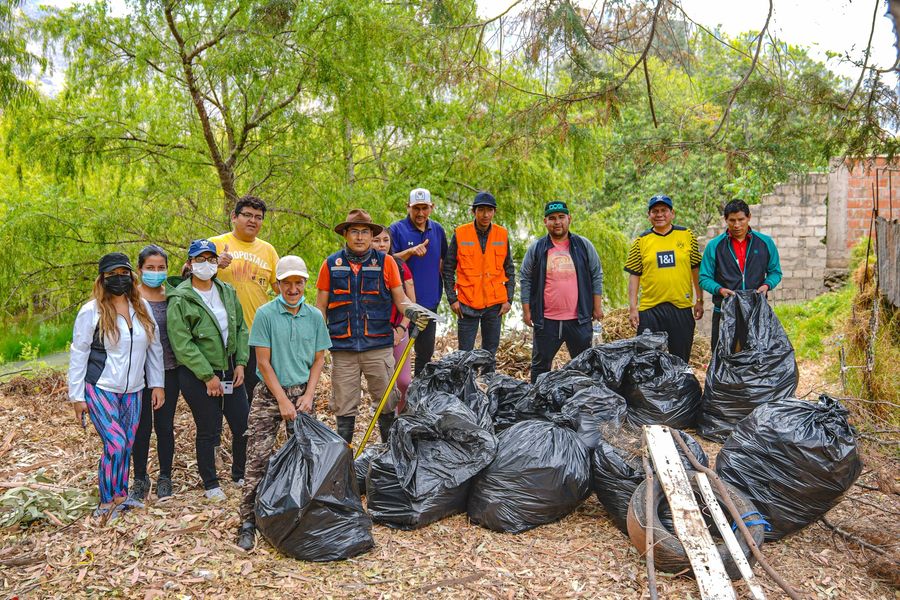 Exitosa campaña "Te quiero limpio mi Vilcanota" realiza la Municipalidad Provincial de Urubamba para limpieza del Río Sagrado de los Incas