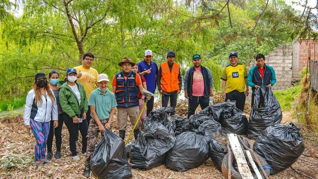 Exitosa campaña "Te quiero limpio mi Vilcanota" realiza la Municipalidad Provincial de Urubamba para limpieza del Río Sagrado de los Incas