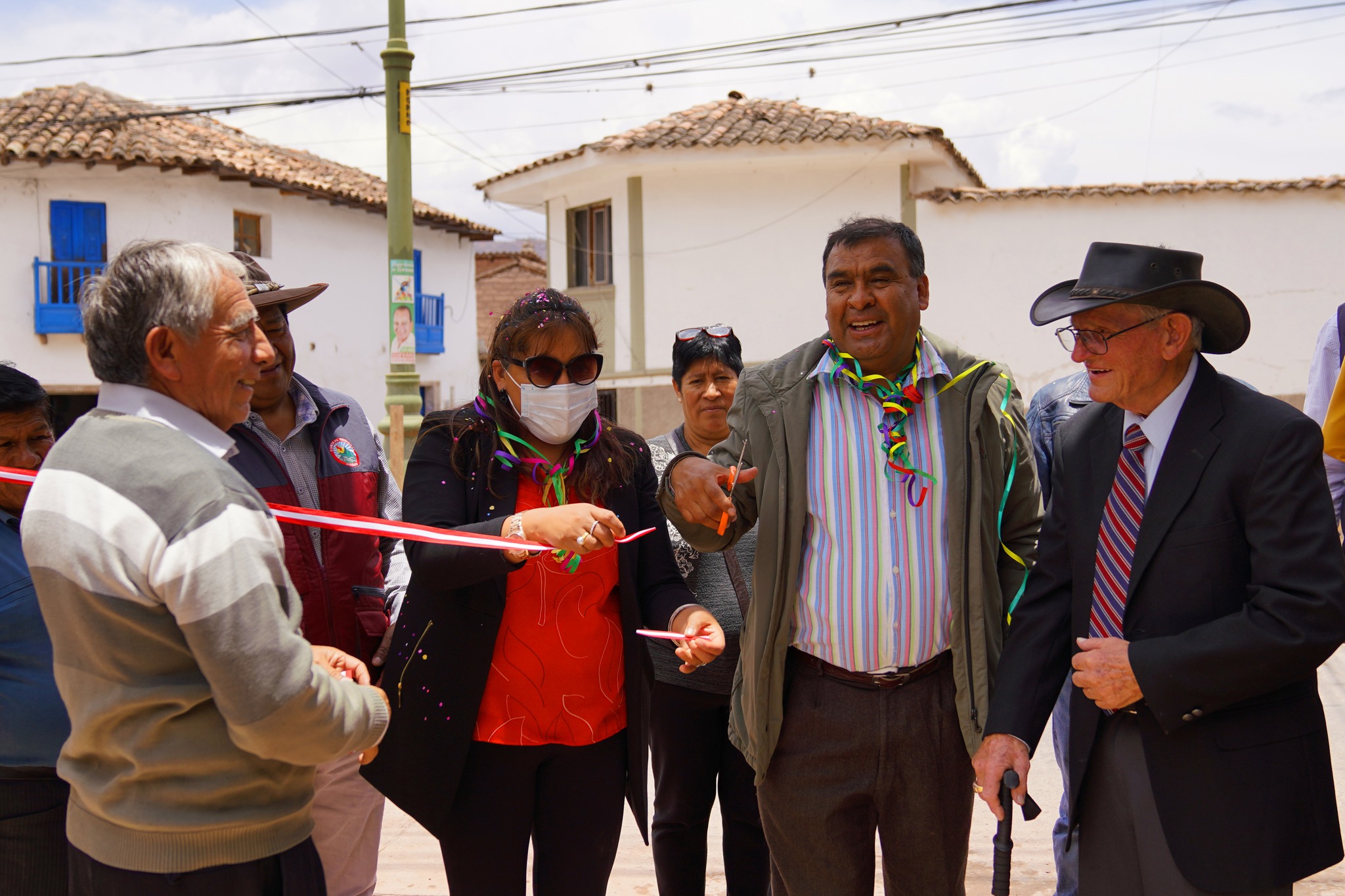 Municipalidad Provincial de Urubamba concluye, inaugura y entrega obra de transitabilidad de la calle Santa Clara
