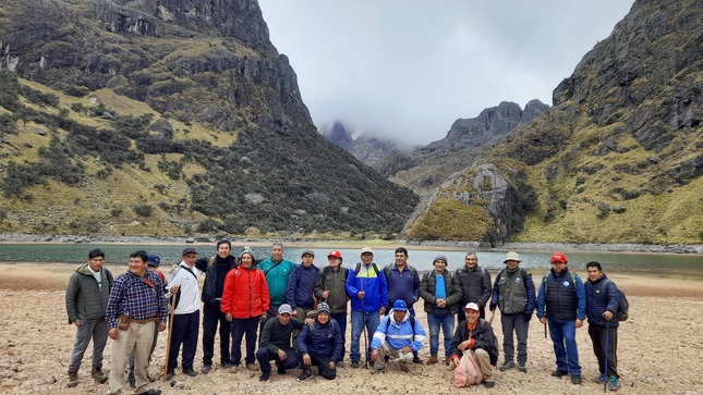 Ante la escasez de agua por el cambio climático se realiza visita de la laguna de Lamarcocha 