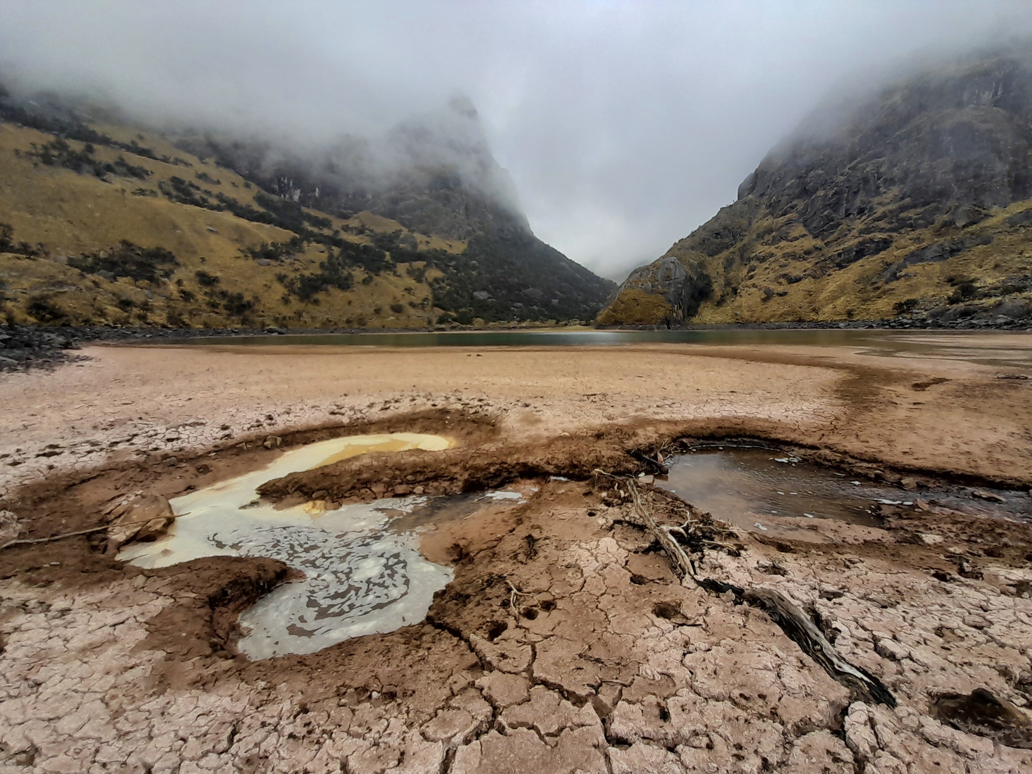 Ante la escasez de agua por el cambio climático se realiza visita de la laguna de Lamarcocha