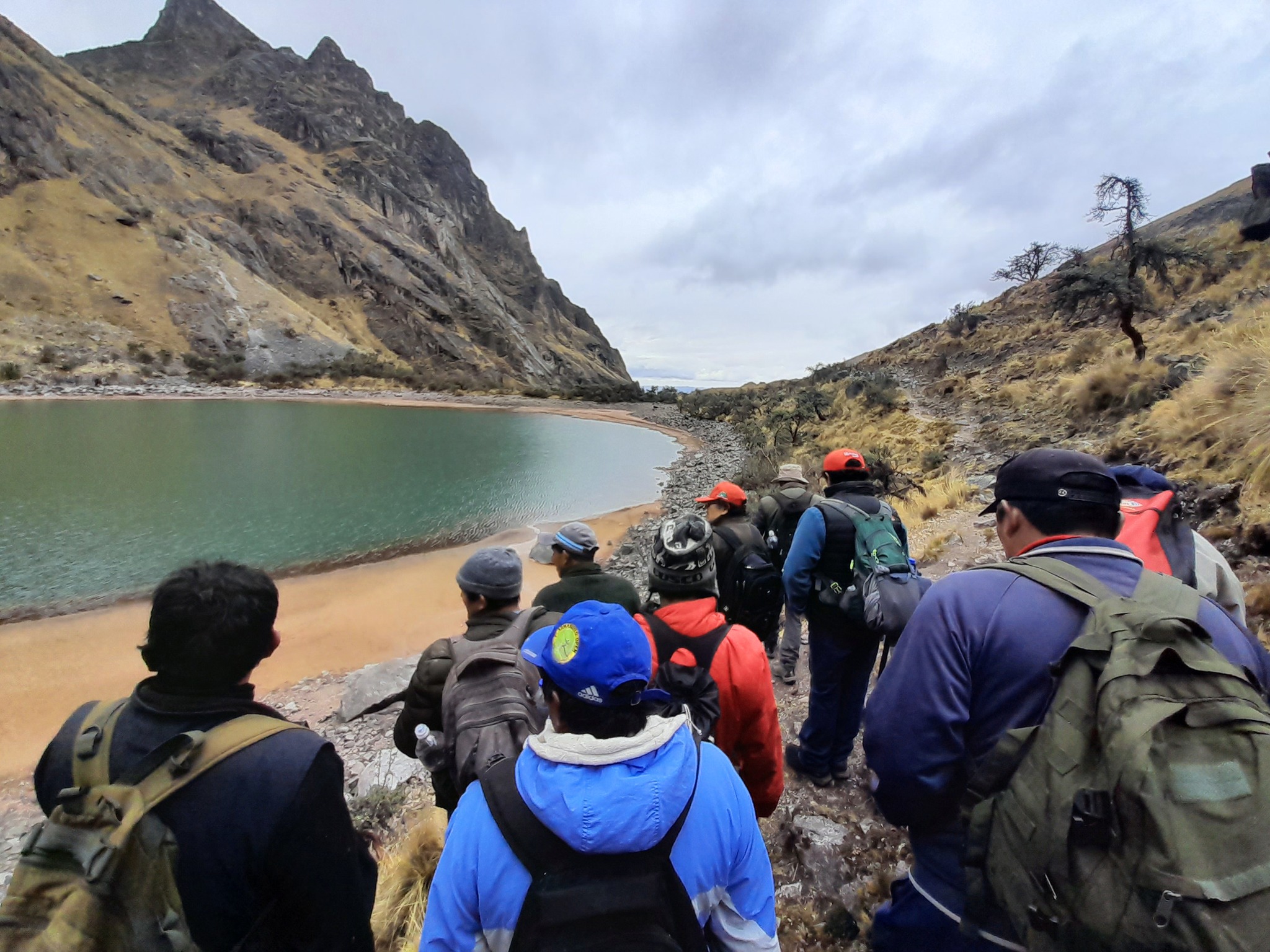 Ante la escasez de agua por el cambio climático se realiza visita de la laguna de Lamarcocha