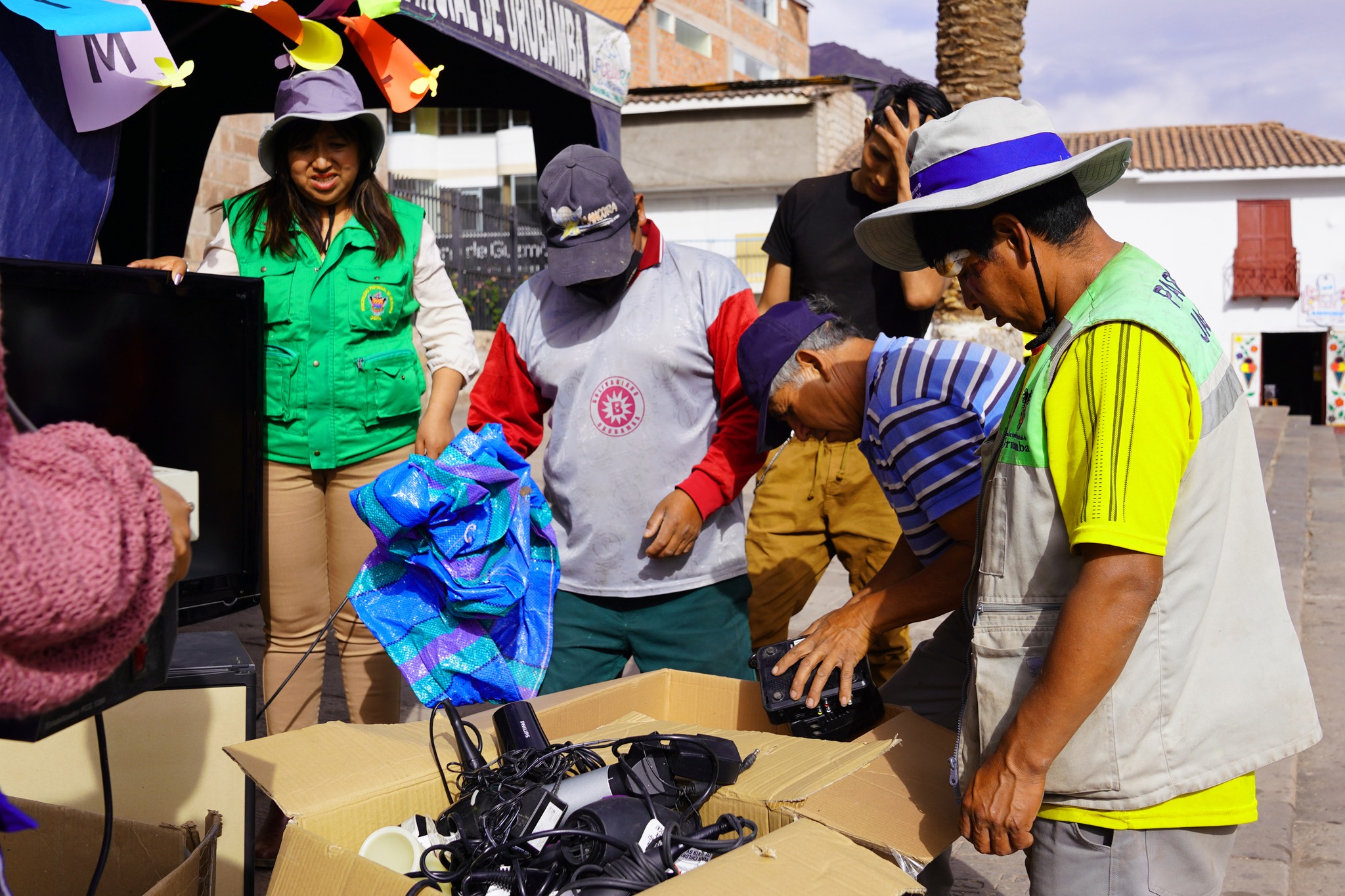 En Urubamba desechan artefactos electrodomésticos en desuso en RAEE RAYMI