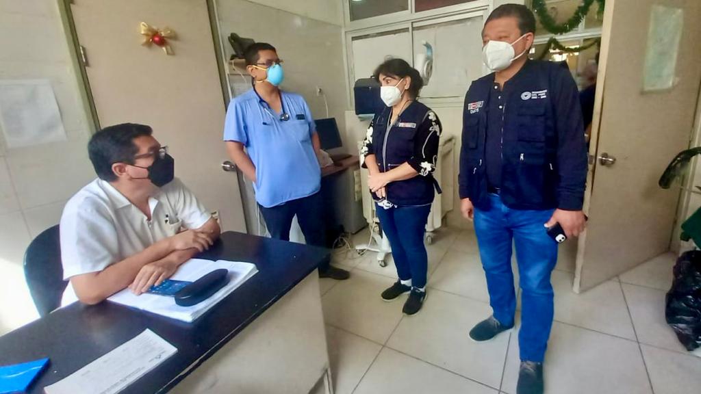 Viceministra de Salud Pública verificó el equipamiento e infraestructura de los establecimientos de salud de la región sur