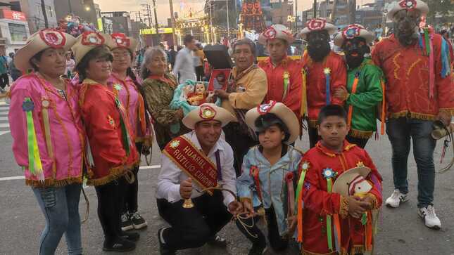 Danza de los Negritos se presentó en la Plaza de Armas como parte de la Tradición Navideña Huaralina