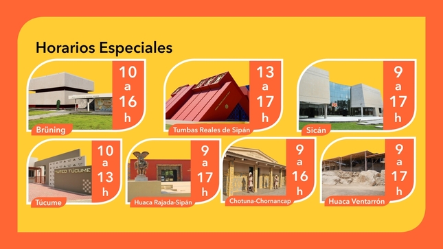 Inicia el Año Nuevo en los museos de Lambayeque