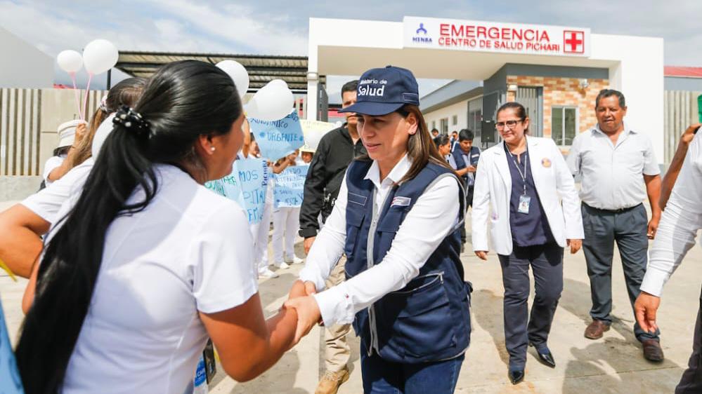 Ministra Rosa Gutiérrez “Se fortalecerán los establecimientos de salud del VRAEM”