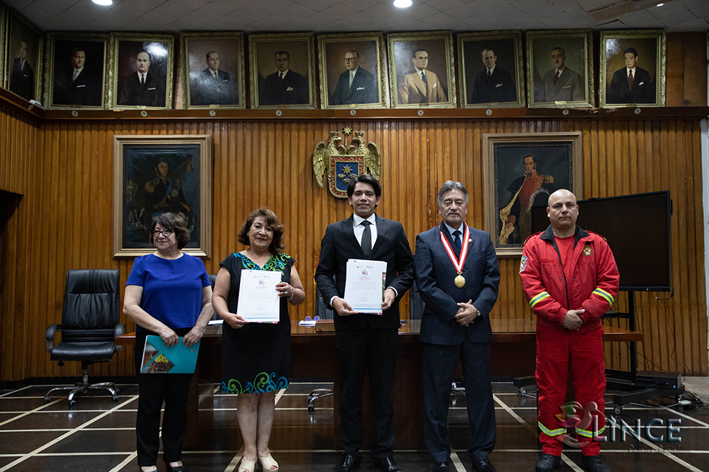 Primera autoridad de Lince tomó juramento a delegados vecinales comunales