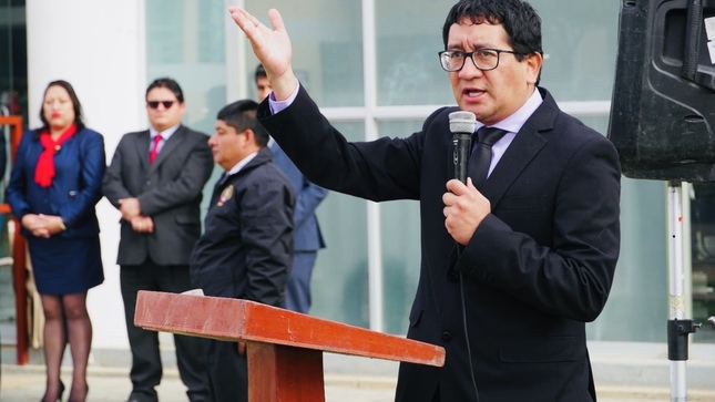 Alcalde de Cajamarca, Henry Alcántara: “Estamos satisfechos por la gestión realizada, hicimos más obras gestionando presupuesto y luchando contra la pandemia”