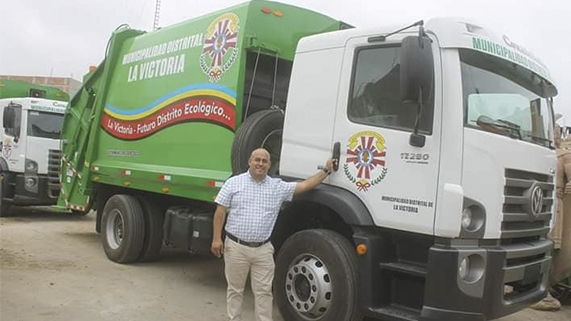 La Municipalidad distrital de La Victoria adquirió el año 2019, dos compactadoras para el servicio de limpieza pública