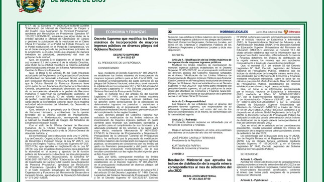 NOTA DE PRENSA N° 235-2022-UNAMAD-R/OCII