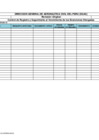 Vista preliminar de documento F-DRP-NED-008 : "Control de Registro y Seguimiento al Vencimiento de las Exenciones Otorgadas"  