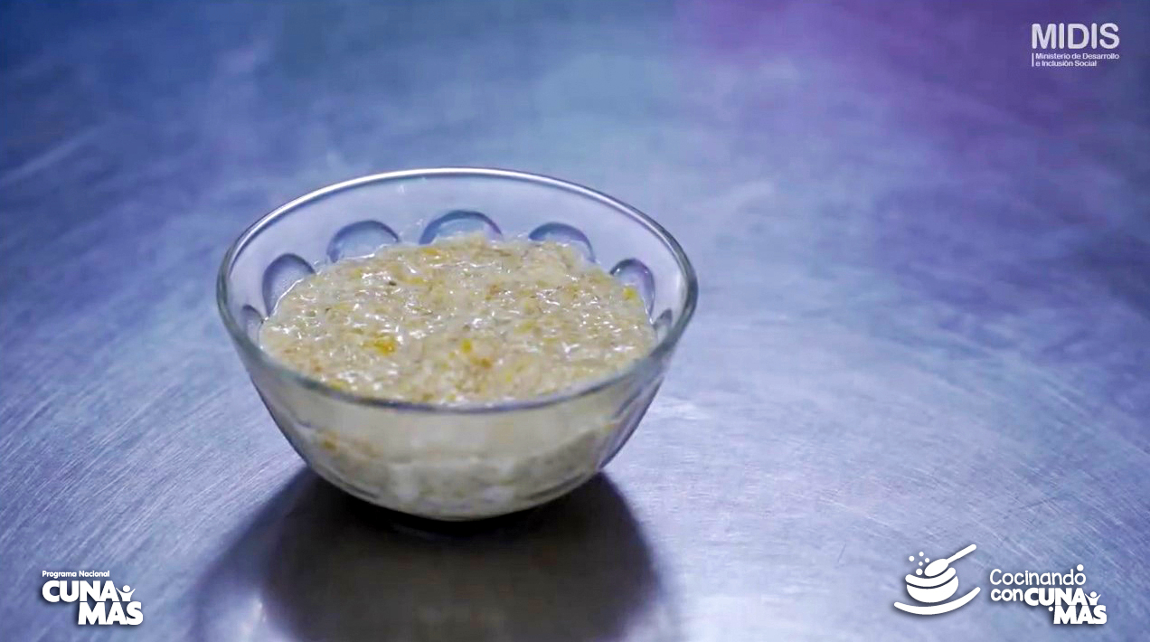 Cocinando con Cuna Más - Champús de frutas