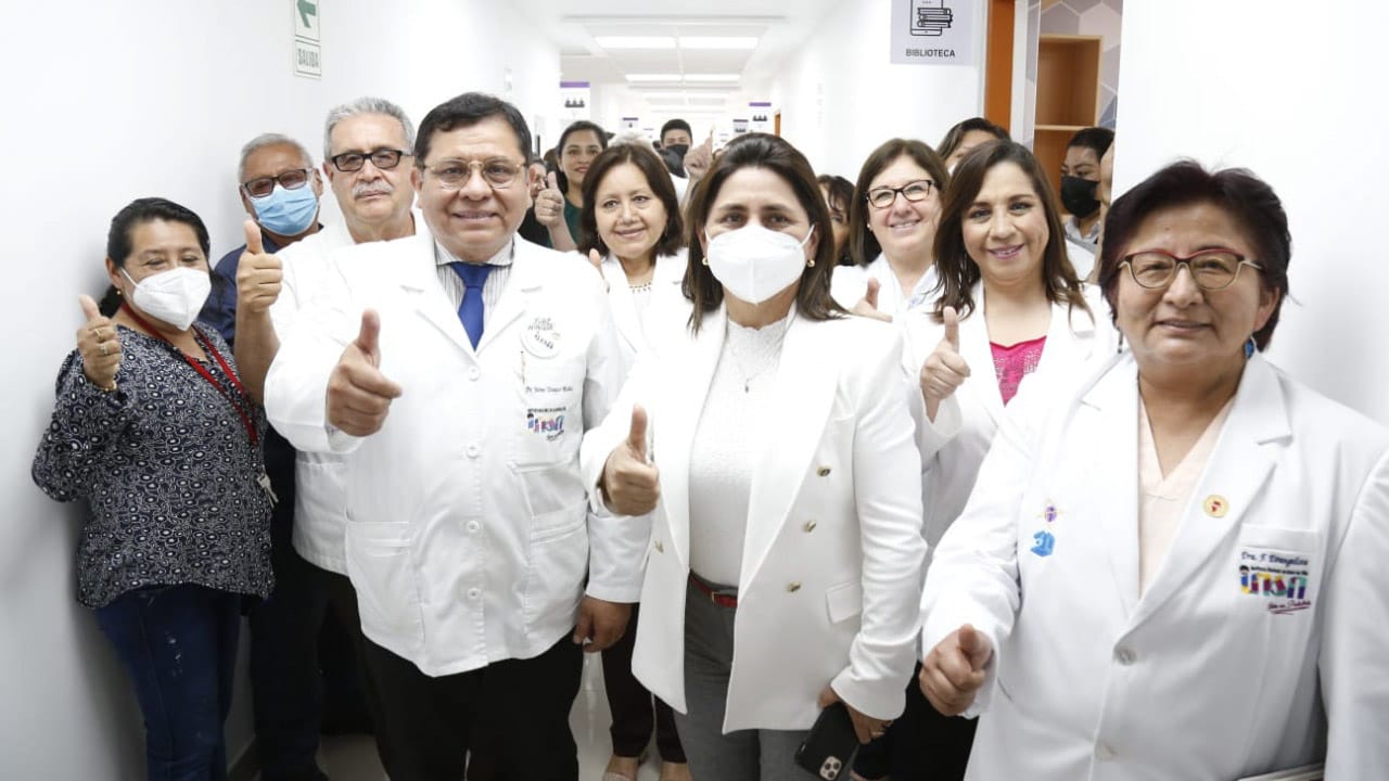 INSN de Breña habilita oficina para la investigación y docencia especializada en pediatría