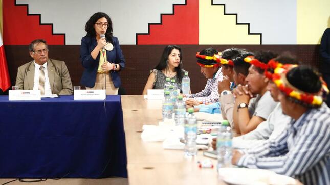 Ministra de Cultura a comunidades de Manseriche: “Tenemos que trabajar en conjunto para salir adelante”