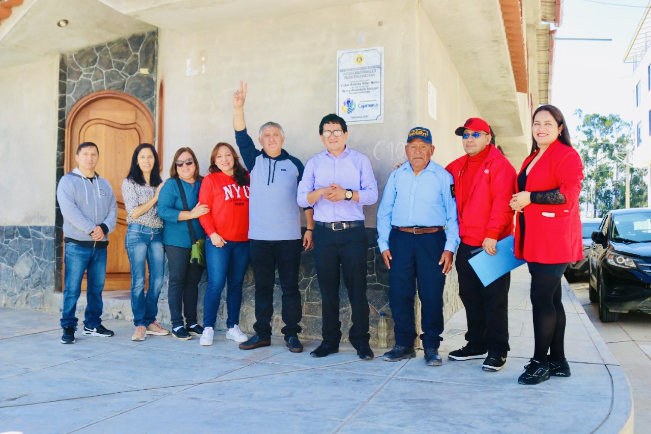 Municipalidad de Cajamarca hizo entrega de nueva infraestructura vial en la urbanización Condado Real, Sector 10 – San Antonio