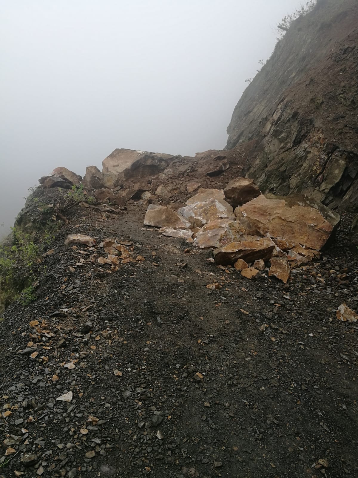 rehabilitación de la carretera