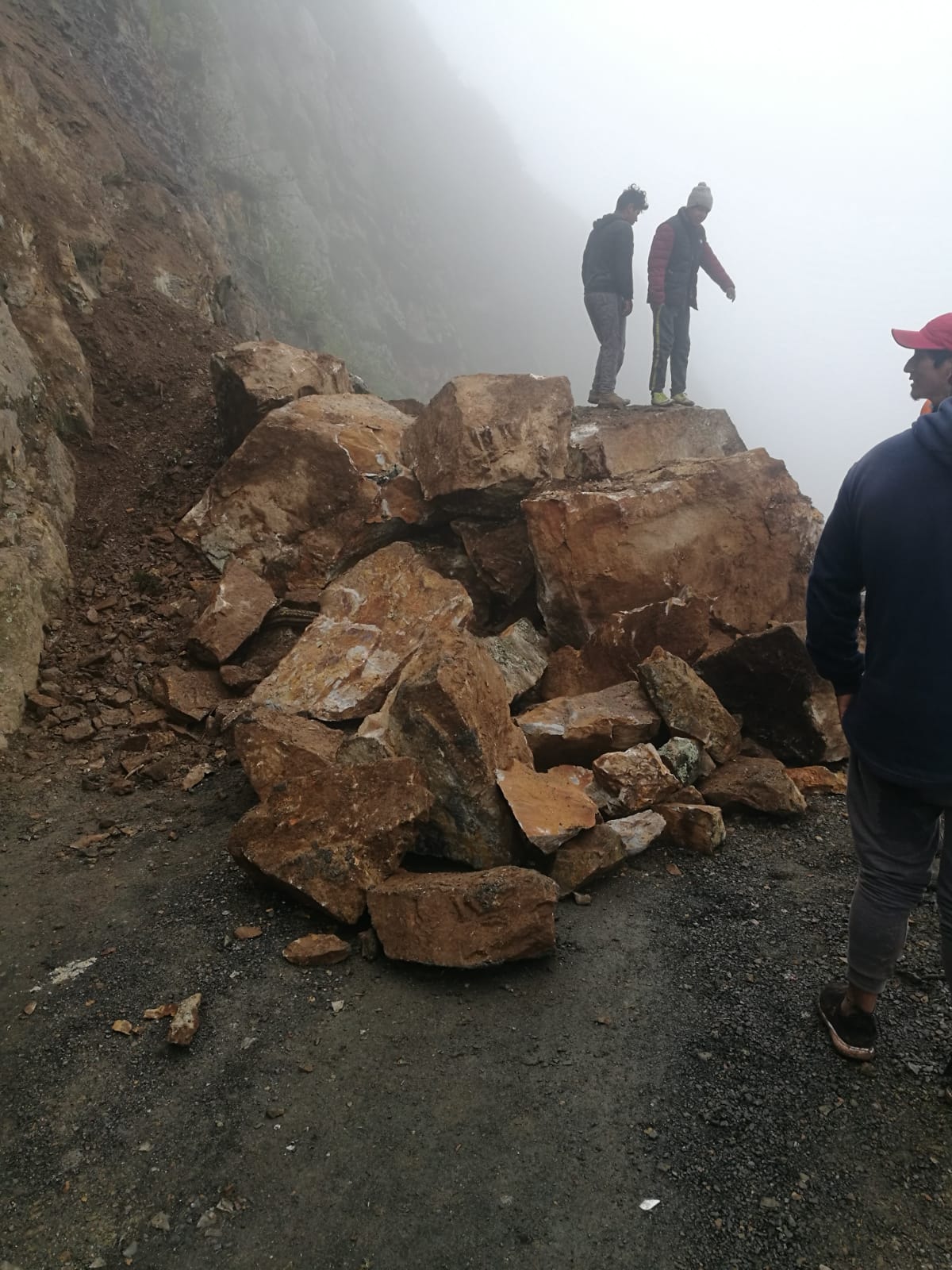 rehabilitación de la carretera