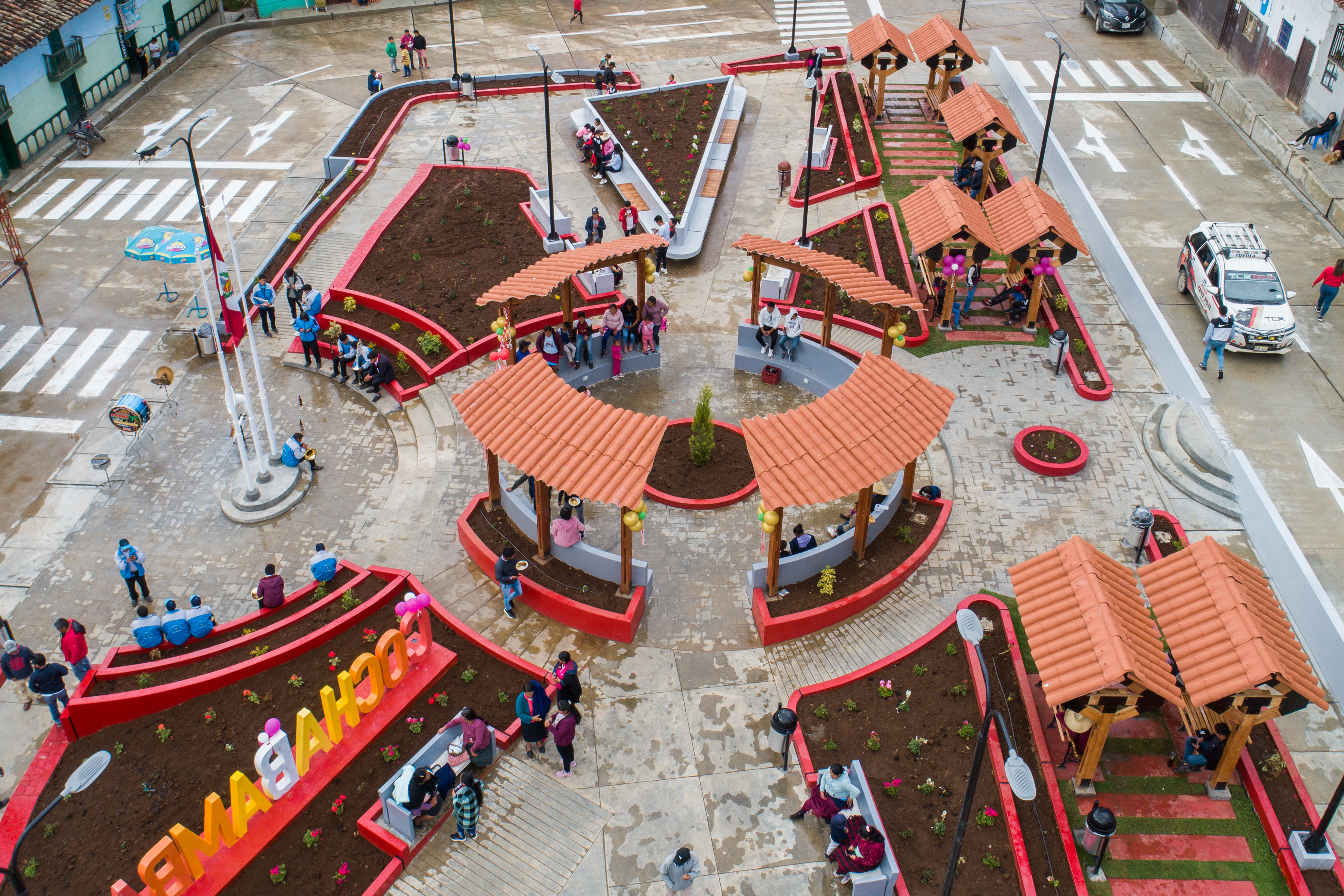 Nueva Plaza de Armas de Cochabamba.