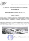 Vista preliminar de documento 2022 Informe Inversiones ZOFRATACNA III Trimestre