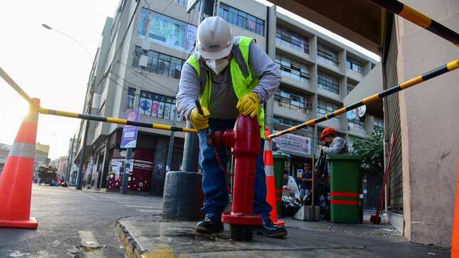 Sunass, Sedapal y Bomberos monitorean operatividad de grifos contra incendios