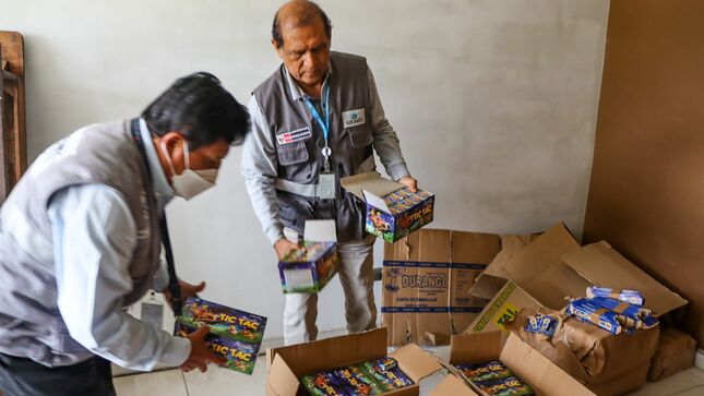 Sucamec y PNP incautan 2 toneladas de pirotécnicos en el Callao