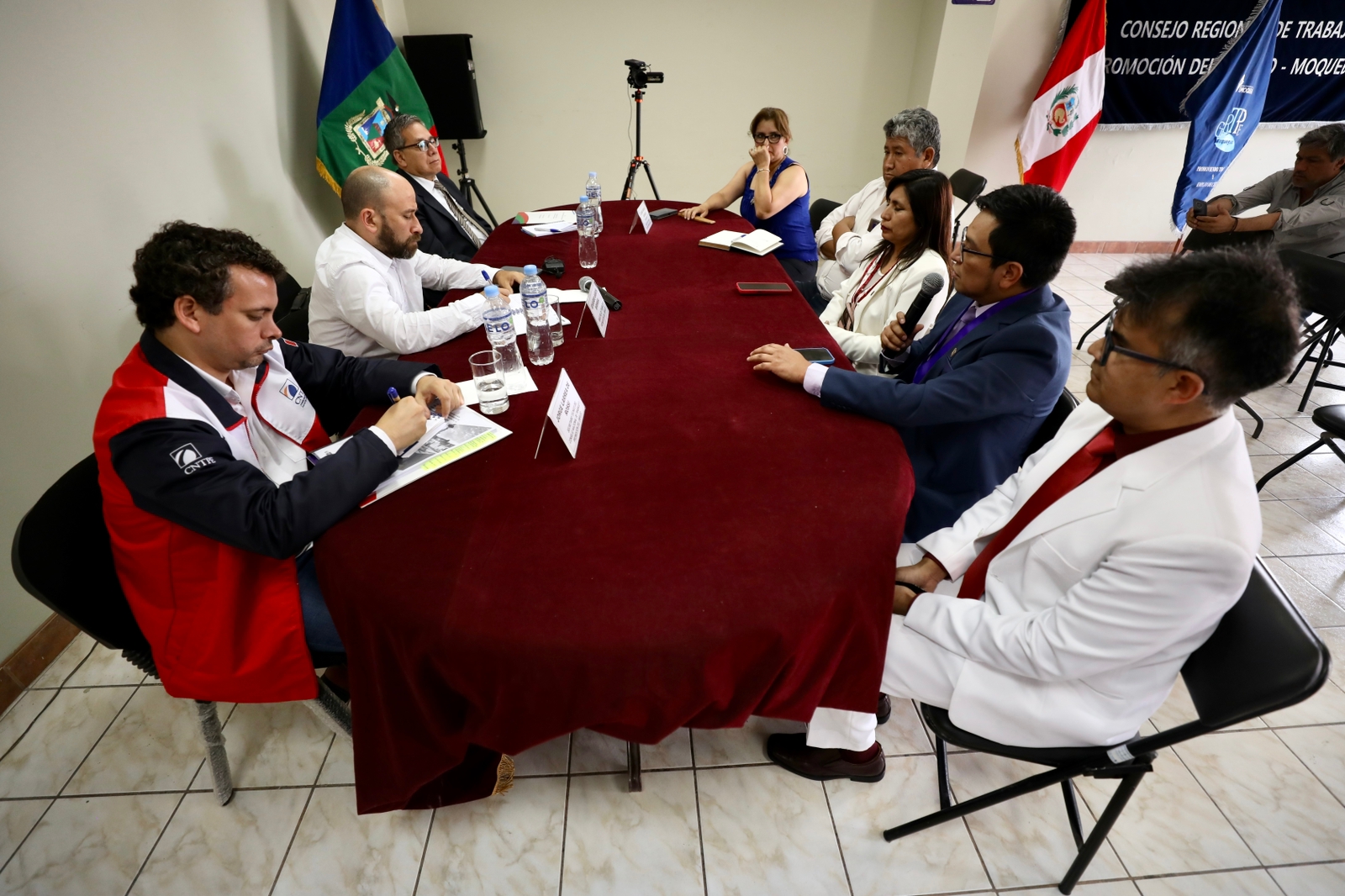 Ministro García en Moquegua