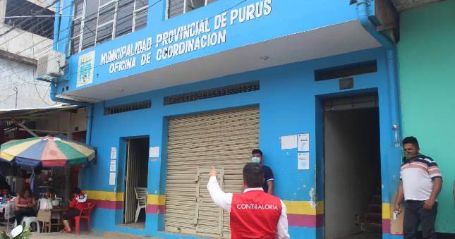 Contraloría detecta perjuicio de S/ 286 mil por estudios de pre inversión que incumplían contrato en Purús