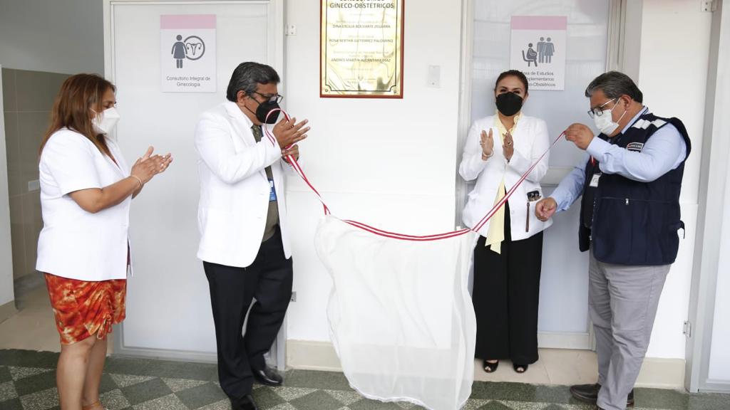 Lima este: inauguran nuevos consultorios externos de gineco-obstetricia del Hospital Nacional Hipólito Unanue