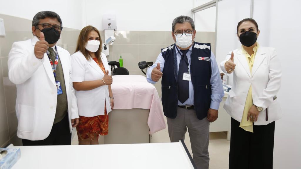 Lima este: inauguran nuevos consultorios externos de gineco-obstetricia del Hospital Nacional Hipólito Unanue