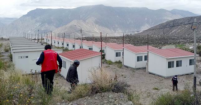 Contraloría detecta irregularidades en contrato para electrificación de módulos de damnificados del volcán Ubinas