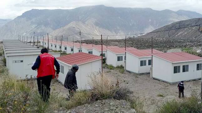 Contraloría detecta irregularidades en contrato para electrificación de módulos de damnificados del volcán Ubinas