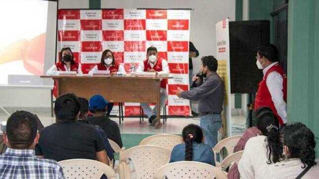Más de 500 piuranos participaron de audiencias públicas de la Contraloría