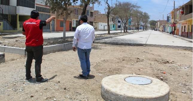 Contraloría detecta perjuicio por S/ 383 mil debido a pagos sin sustento en obra vial de Ferreñafe
