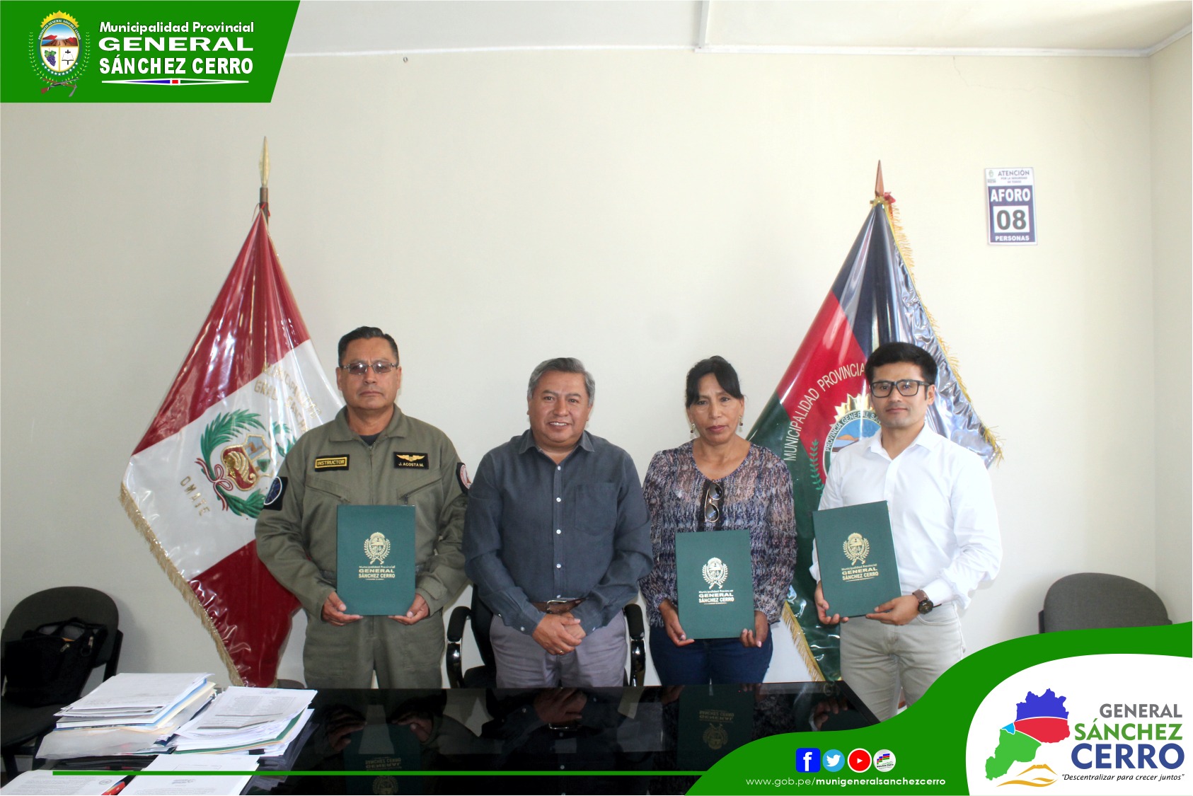 Se entrego reconocimientos a integrantes y exintegrantes de la Plataforma Provincial de Defensa Civil.