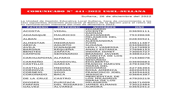Comunicado 441-1