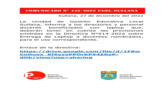 Comunicado 445