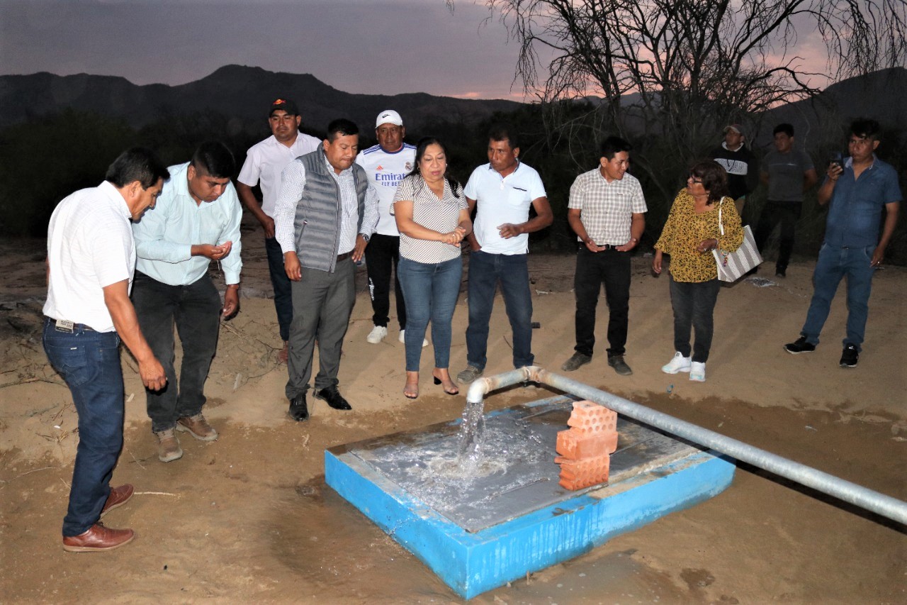 Se inaugural Sistema de Agua Potable y UBS en caserío Calera Virgen Inmaculada