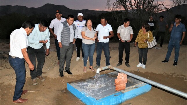 Se inaugural Sistema de Agua Potable y UBS en caserío Calera Virgen Inmaculada