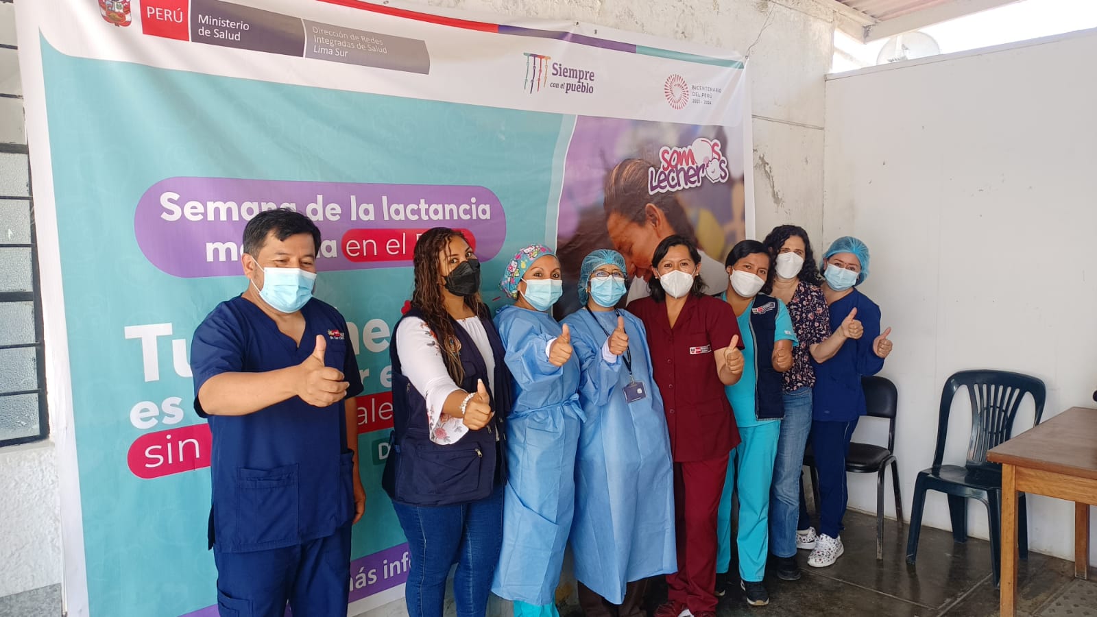 Siete establecimientos de salud de Lima sur fueron certificados como Amigos de la Madre, la Niña y el Niño