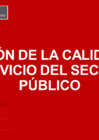 Vista preliminar de documento Gestión de la calidad de servicio del sector público