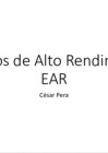 Vista preliminar de documento Equipos de Alto Rendimiento EAR