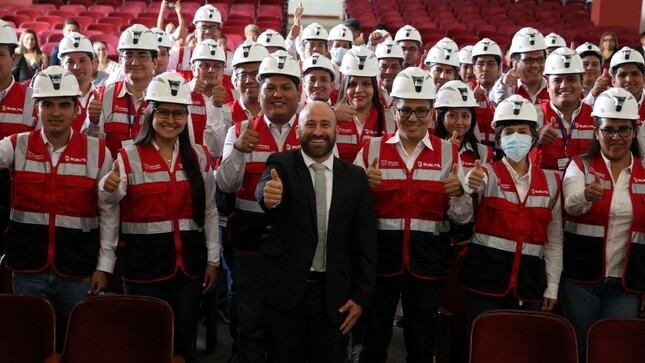 Ministro con inspectores SUNAFIL