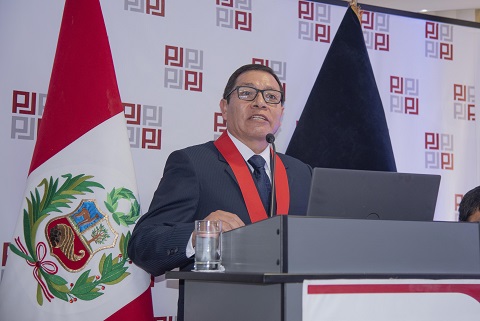 Nota de Prensa: Dr. Cleto Quispe Paricahua asume Presidencia de la Corte de Junín con cuatro ejes de trabajo