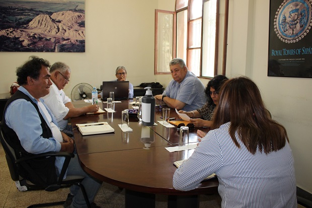 Primera reunión de directores de la UE005 Naylamp y museo