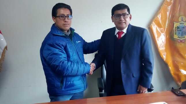 Jefe de Electrocentro Pasco Sostuvo Reunión con Nuevas Autoridades Ediles.