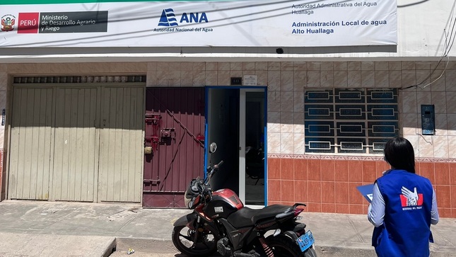 Comisionada supervisa Autoridad Nacional de Agua