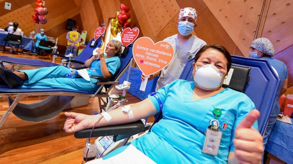 Gracias a donantes voluntarios de sangre se mantuvo abastecidos los Bancos de Sangre