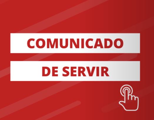 Comunicado de SERVIR