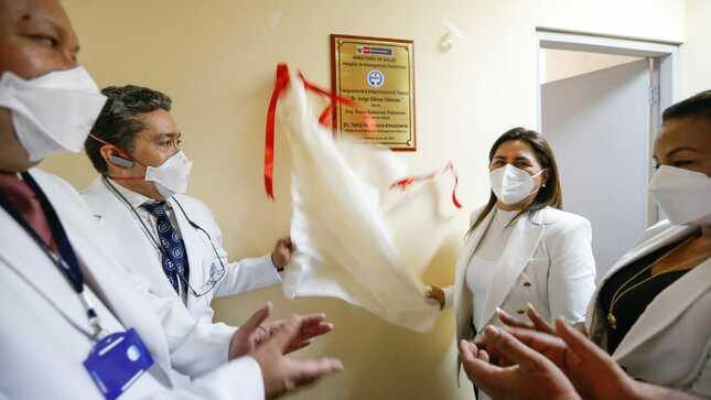 Inauguran ambientes en el Hospital de Emergencias Pediátricas